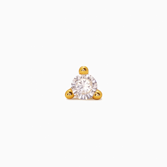 ◆HYERES LOR◆ Champagne Full Moon (Y) Big Bowl Earrings HL2 Earrings – Long's Jewelers